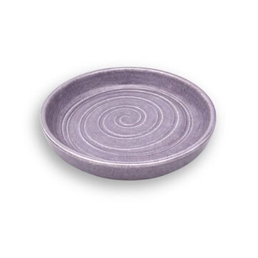 Tapas Plate, Small Appetizer Dish - Lilac, Spiral