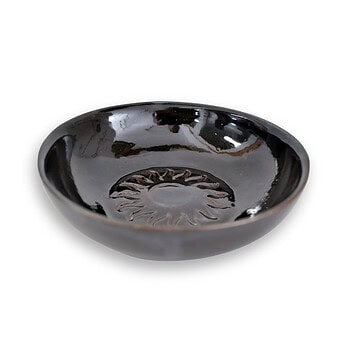 Tapas Bowl, Small Serving Dish - Black, Sun