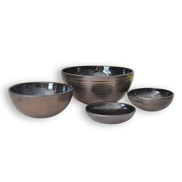 Bronze Nesting Bowls Set of 4
