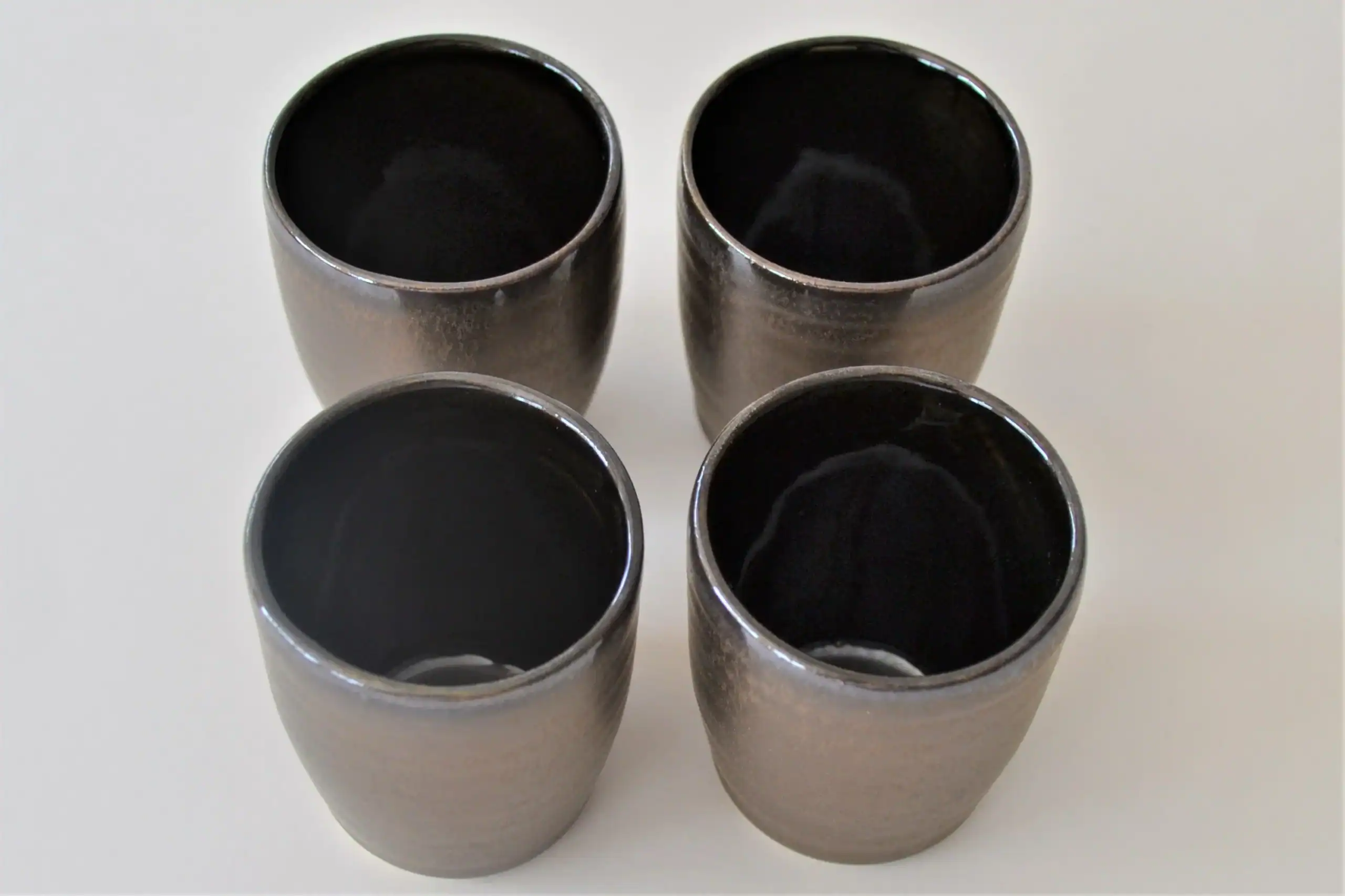 Bronze Pottery Shot Glass - Image 3