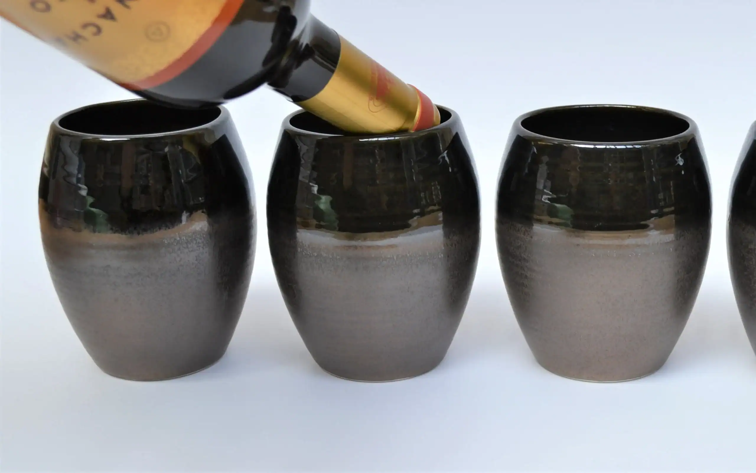 Bronze Stemless Wine Glass - Image 5