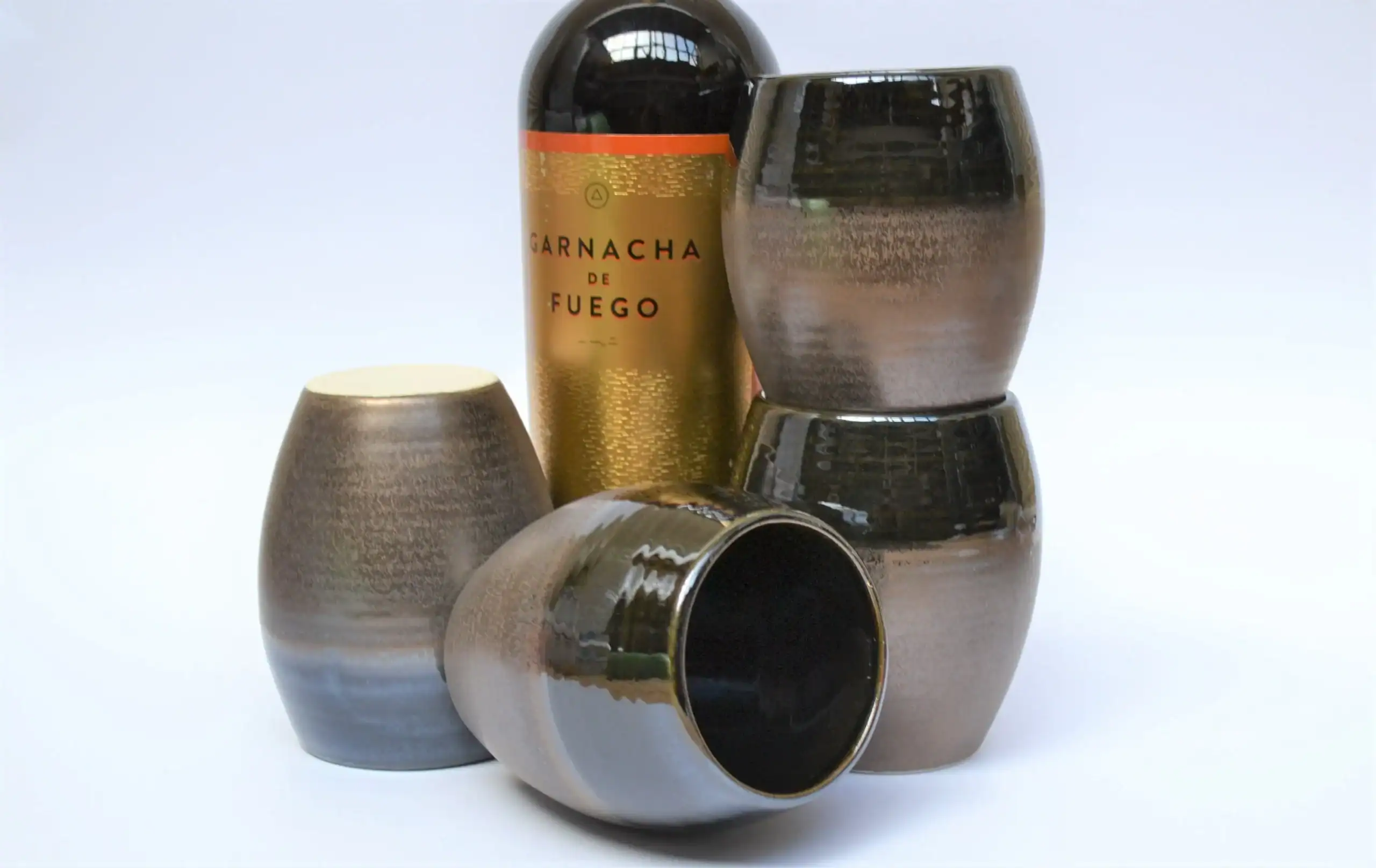 Bronze Stemless Wine Glass - Image 6