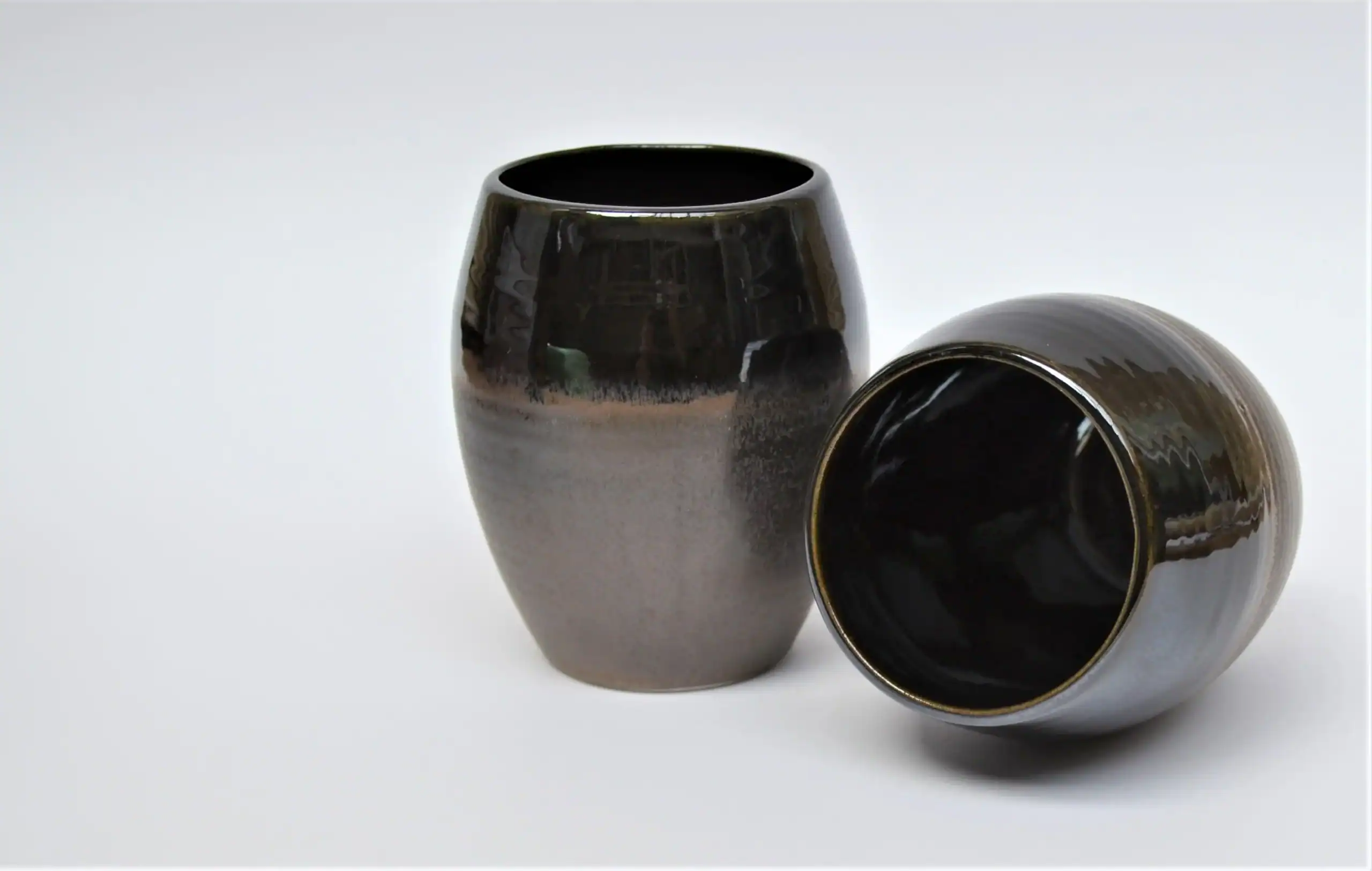 Bronze Stemless Wine Glass - Image 3