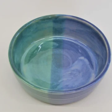 wine coaster blue and green