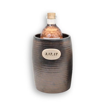 Bronze Wine Chiller - Front Engraved