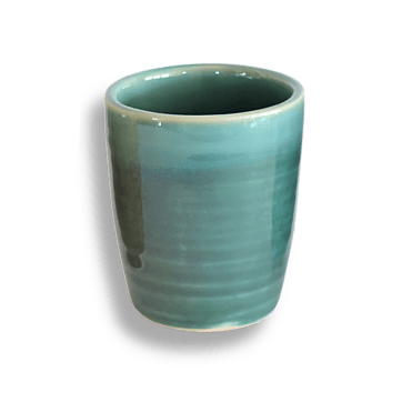 Colorful Shot Glass, 1.8 oz - Teal, Single