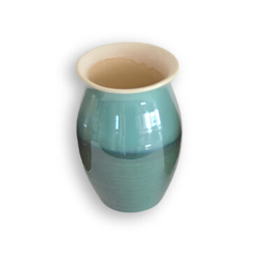 Jarrito de Barro Margarita Mug, 16 oz - Teal