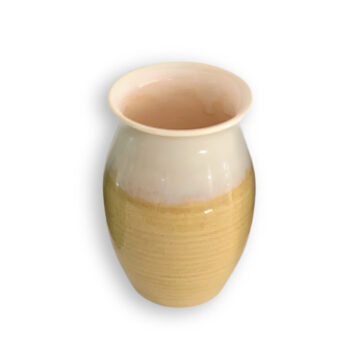 Jarrito de Barro Margarita Mug, 16 oz - Yellow